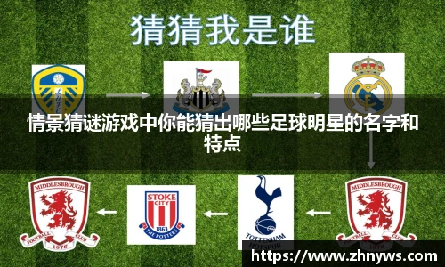 情景猜谜游戏中你能猜出哪些足球明星的名字和特点