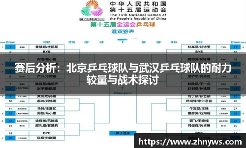 赛后分析：北京乒乓球队与武汉乒乓球队的耐力较量与战术探讨
